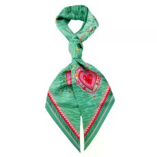 画像10: 「取寄せ」シルク・ツイリースカーフ13×140cm ：アカプルコ 4色 (10)