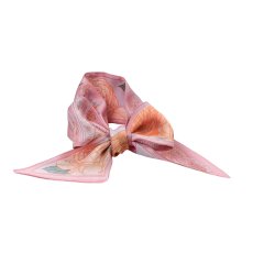 画像2: 「取寄せ」シルク・ツイリースカーフ6×86 リヨン・テットドール公園のバラ園 3色 (2)