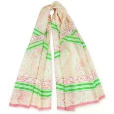 画像5: 「取寄せ」ウールシルクストール 46×180cm ：トワルドジュイ・モダン 4色 (5)