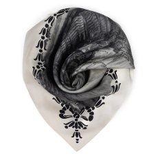 画像4: 「取寄せ」シルクスカーフ 67×67cm ：マリー・アントワネット 2色 (4)