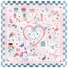 画像11: 「取寄せ」シルクスカーフ 67×67cm ：不思議の国のアリス 3色 (11)