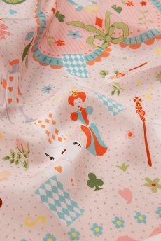 画像6: 「取寄せ」シルクスカーフ 67×67cm ：不思議の国のアリス 3色 (6)