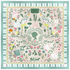 画像7: 「取寄せ」シルクスカーフ 67×67cm ：ジェーン 3色 (7)