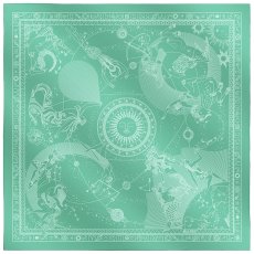 画像18: 「取寄せ」シルクスカーフ 67×67cm ：星座 5色 (18)