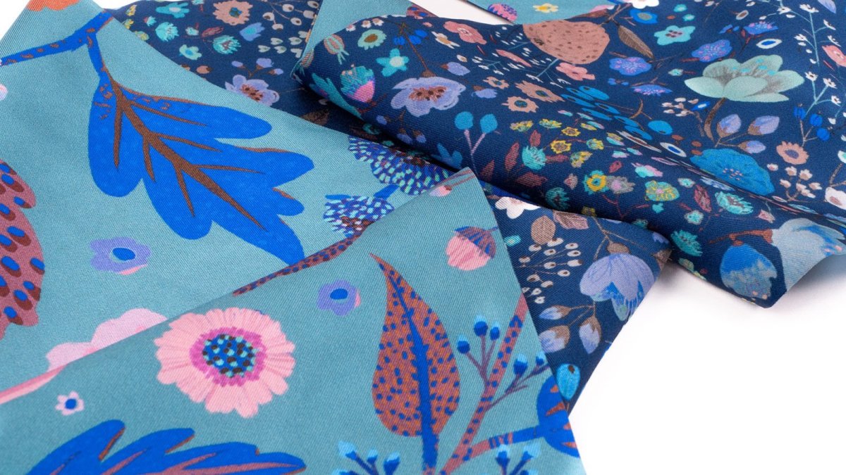 画像12: 「取寄せ」シルク・ツイリースカーフ13×140cm ：フルリ 4色 (12)