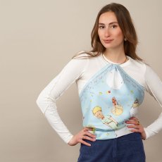 画像8: 「取寄せ」シルクスカーフ 67×67cm ：星の王子さま 2種 (8)