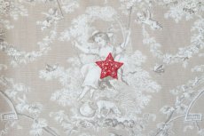画像4: 「J即納」廃盤ワッペン：刺繍のエトワール（赤） (4)
