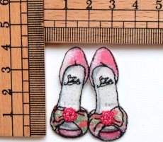 画像2: 「J即納」廃盤ワッペン：エスカルパン（ピンク） (2)