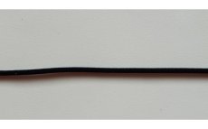画像1: 「J即納」ポリエステルコード丸紐3mm（黒） (1)