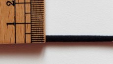 画像2: 「J即納」ポリエステルコード丸紐3mm（黒） (2)
