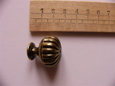 画像3: 「F在庫」取っ手：クリザンテーム（直径2.5cm、ゴールド） (3)