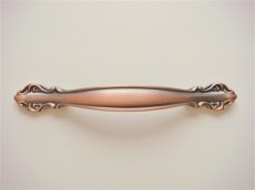 画像1: 「J即納」取っ手：ポンパドール14.5cm（アンティークブロンズ・艶なし） (1)