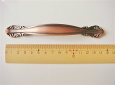 画像2: 「J即納」取っ手：ポンパドール14.5cm（アンティークブロンズ・艶なし） (2)