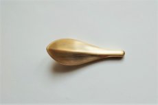 画像1: 「F在庫」取っ手：ペタル（9×3cm、シャンパンゴールド） (1)