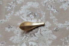 画像2: 「F在庫」取っ手：ペタル（9×3cm、シャンパンゴールド） (2)
