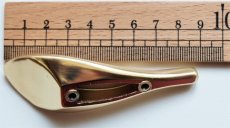 画像6: 「F在庫」取っ手：ペタル（9×3cm、シャンパンゴールド） (6)