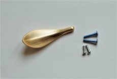 画像10: 「F在庫」取っ手：ペタル（9×3cm、シャンパンゴールド） (10)