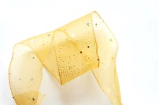画像3: 「J即納」リボン6cm：ボイル地・エトワール（ゴールド・シルバー） (3)