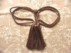 画像6: 「F在庫」カーテンタッセル：ダイヤモンド（60：ブラウン） (6)