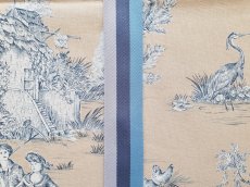 画像9: 「F在庫」ストライプテープ：4cmマノン（ブルー系、リバーシブル） (9)