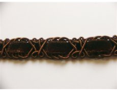 画像1: 「J即納」ベロアガロン16mm（ブラウン） (1)