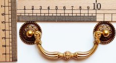 画像3: 「F在庫」取っ手：パストラル12cm（アンティークブロンズ） (3)