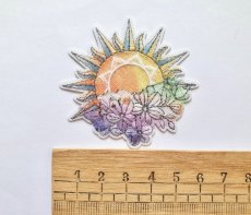 画像2: 「F在庫」ワッペン：ミスティックパステル（太陽） (2)