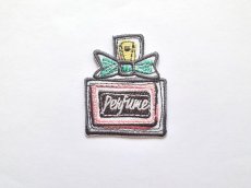 画像1: 「F在庫」ワッペン：パフュームスクエア（ピンク・グリーン・イエロー） (1)