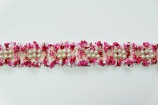 画像1: 「J即納」廃盤ブレード30mmパール・ツイード風（ピンク） (1)
