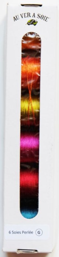 画像3: 「J即納」絹糸6色セット：AU VER A SOIE　GLAZIG　16m×6点 (3)