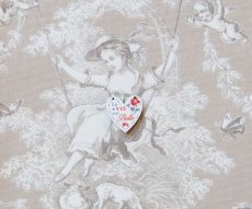 画像4: 「J即納」木製飾りボタン：ラ・ヴィ・エ・ベル（ディゴワン、ハート、高さ2.5cm） (4)