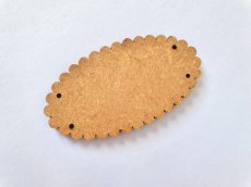 画像3: 「J即納」木製飾りボタン：ジョワイユー・アニヴェルセール（アイボリー、4.5cm） (3)