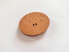 画像4: 「J即納」木製飾りボタン：小さな宝物(オーバル、幅2.5cm) (4)