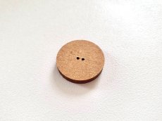 画像4: 「J即納」木製飾りボタン：ドファン（ディゴワン、ブルー、赤バラ、直径2cm） (4)
