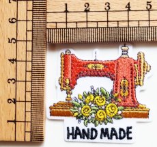 画像2: 「J即納」廃盤ワッペン：ハンドメイド・ミシン (2)