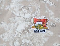 画像4: 「J即納」廃盤ワッペン：ハンドメイド・ミシン (4)