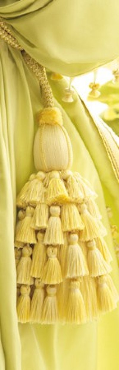 画像2: 「取寄せ」廃盤カーテンタッセル（大）メッシュ：リリー6色