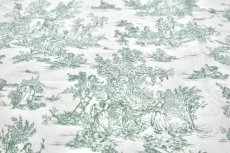 画像5: 「F在庫」布：ミニパストラル（グリーン、小柄） (5)
