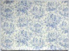 画像2: 「J即納/F在庫」はぎれ70×50：ミニディアボロ（ブルー、小柄） (2)