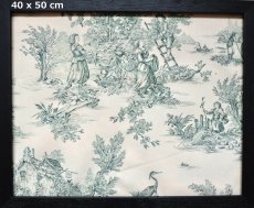 画像1: 「J即納」はぎれ70×50：MFTAパストラル（生成りベースグリーン） (1)