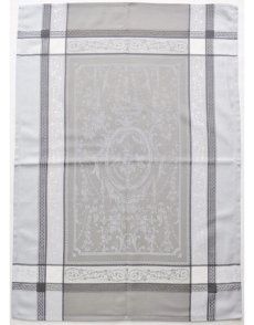 画像1: 「J即納/F在庫」フキン：ヴェルサイユ（パールグレイ）50×70cm (1)