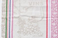 画像2: 「J即納」フキン：ヴィニョーブル（ワイン）50x70cm (2)