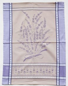 画像1: 「F在庫」フキン：グリニャン（ラベンダー）50x70cm (1)