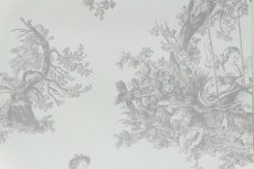 画像10: 【送料込み】「移動中」壁紙：tdjプロヴァンス（グレイ）10m巻き (10)