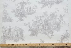 画像2: 【送料込み】「移動中」壁紙：tdjプロヴァンス（グレイ）10m巻き (2)