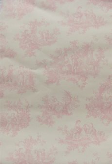 画像1: 【送料込み】「J即納」壁紙：tdjプロヴァンス（ピンク）10m巻き (1)