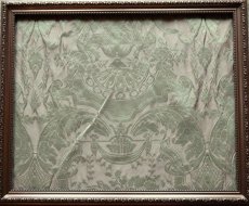 画像1: 「F在庫」はぎれ50×70：スカラ（グリーン）色番8 (1)