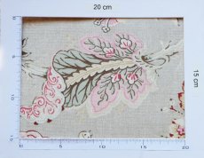 画像4: 「J即納」はぎれ70×50：アカプルコ（ライトベージュベースピンク）色番3 (4)