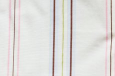 画像9: 「J即納/F在庫」はぎれ70×50：ストライプ・テイル（色番08 ホワイトベース水色・ブラウン・ピンク） (9)