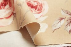 画像6: 「J即納」はぎれ70×50：クーレン（色番05 ベージュベース赤） (6)